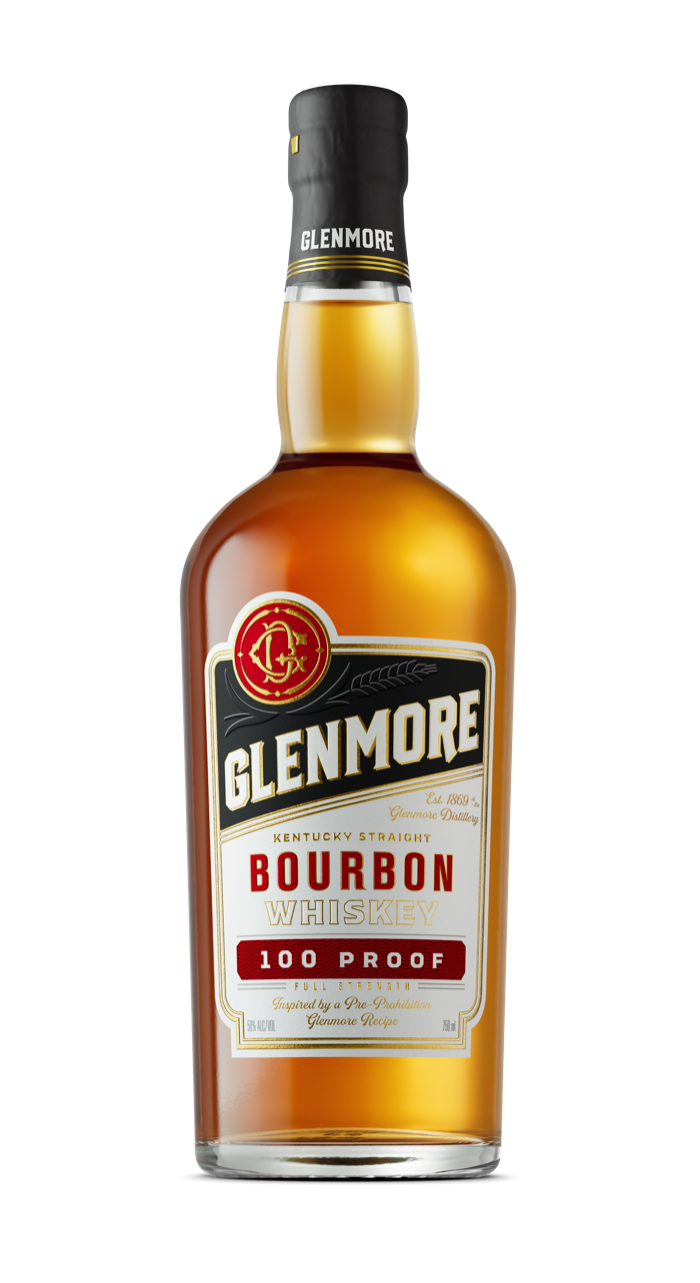Glenmore Bourbon bottle